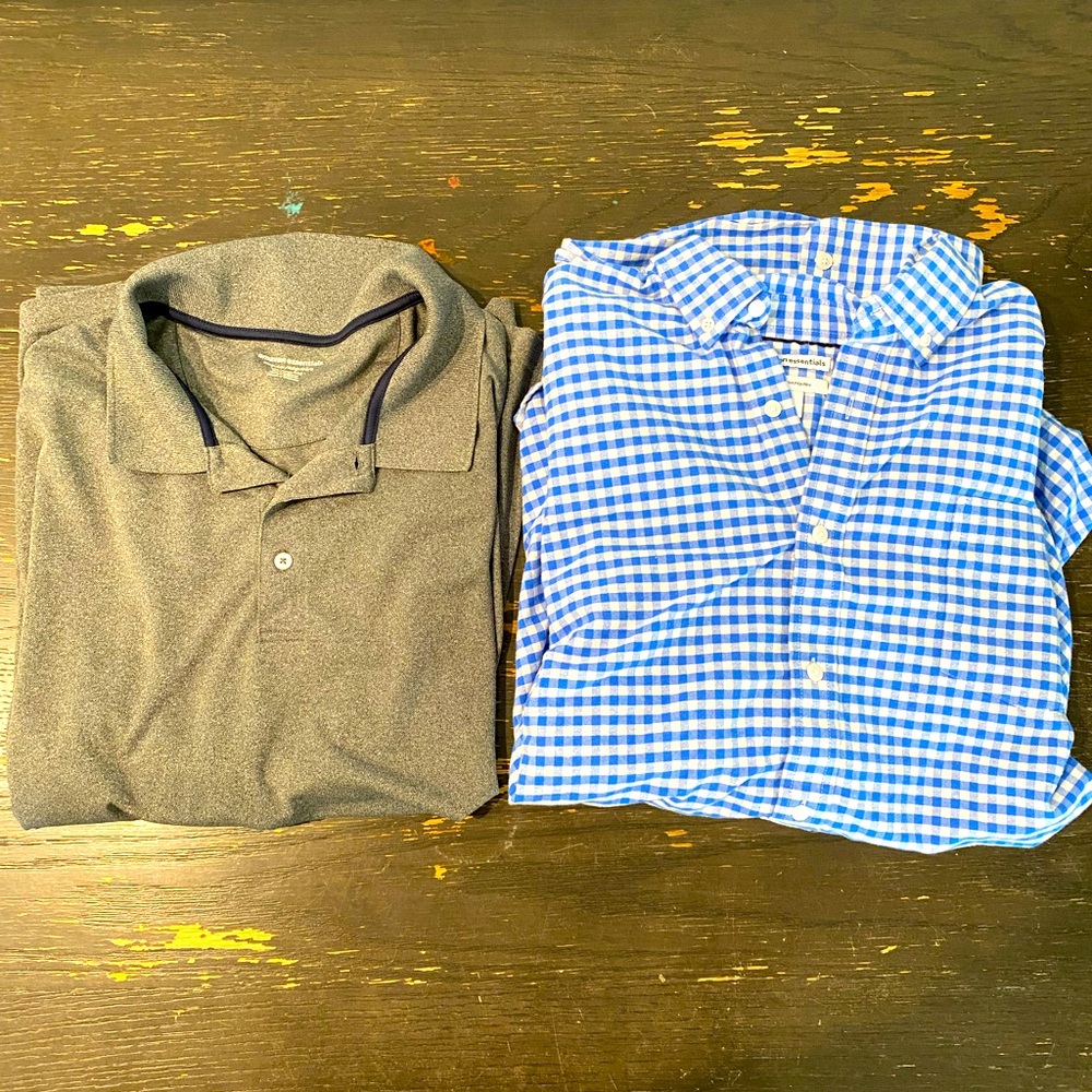 2 Men’s nice shirts